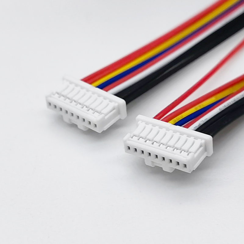 Molex5013300900端子线 1.0间距带扣数据采集设备连接线加工定制