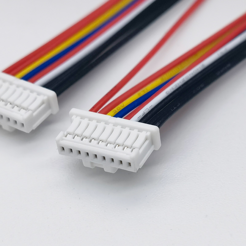 Molex5013300900端子线 1.0间距带扣数据采集设备连接线加工定制