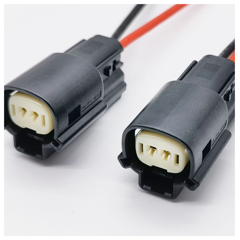 MOLEX 连接器33471-0201 汽车防水插头线束加工定制MCU汽车线束