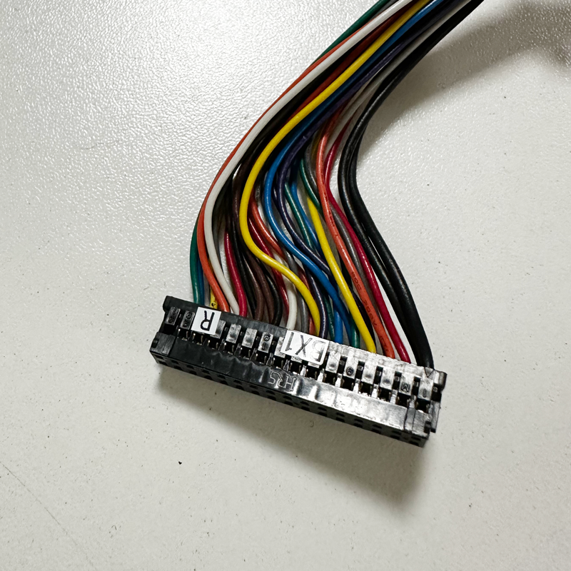 HRS DF11 to QR/P4-32P-C(21) QR/P4 紧凑型机架面板线束连接线