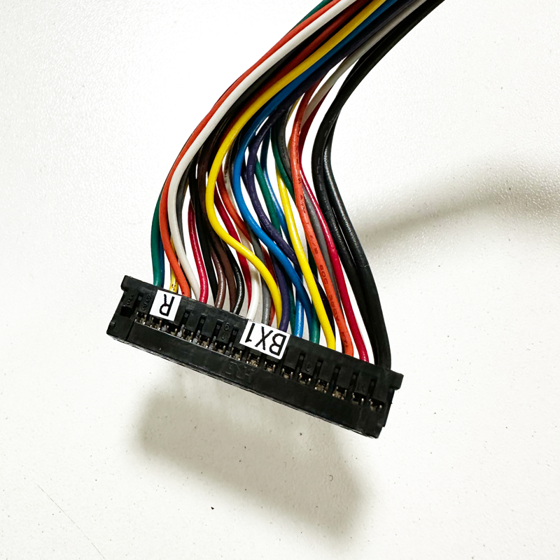 HRS DF11 to QR/P4-32P-C(21) QR/P4 紧凑型机架面板线束连接线