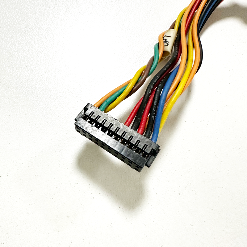 DF11 to JAE DR-20-4SC-F0R 2.54mm 20P线对线电池设备连接线束