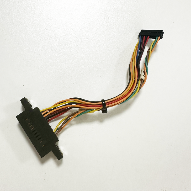 DF11 to JAE DR-20-4SC-F0R 2.54mm 20P线对线电池设备连接线束