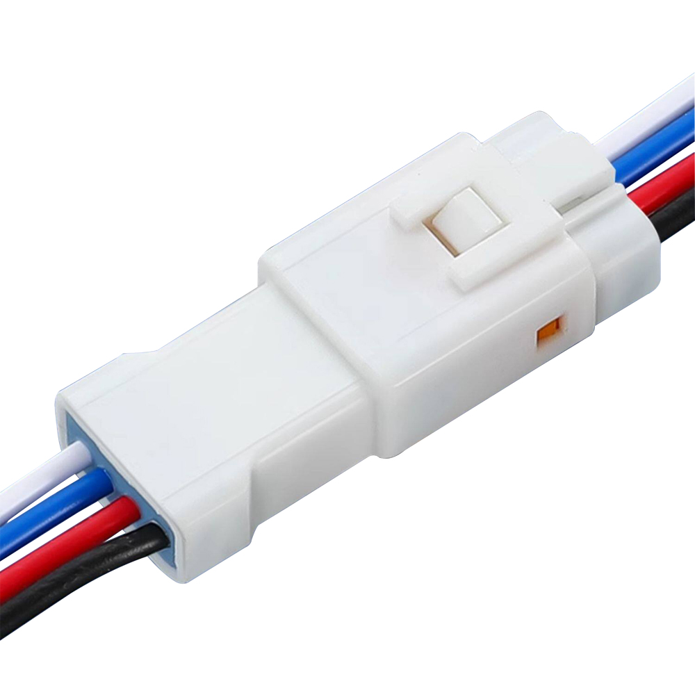 JST汽车防水连接器04R-JWPF-VSLE-S 4p接线端子04T-JWPF-VSLE-S