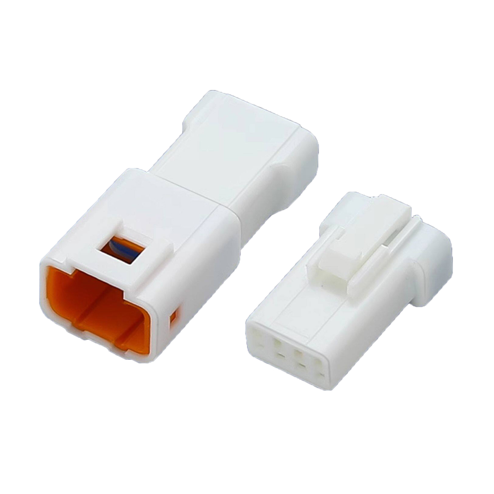 JST汽车防水连接器04R-JWPF-VSLE-S 4p接线端子04T-JWPF-VSLE-S