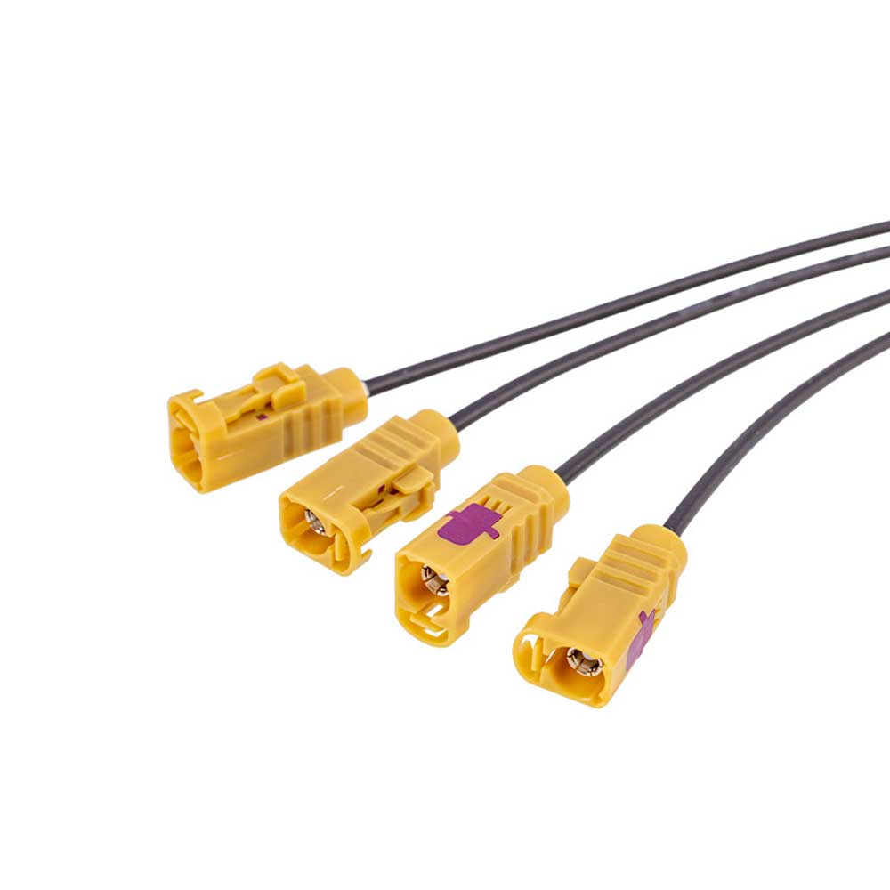 Mini-Fakra迷你4合1线端线束连接器