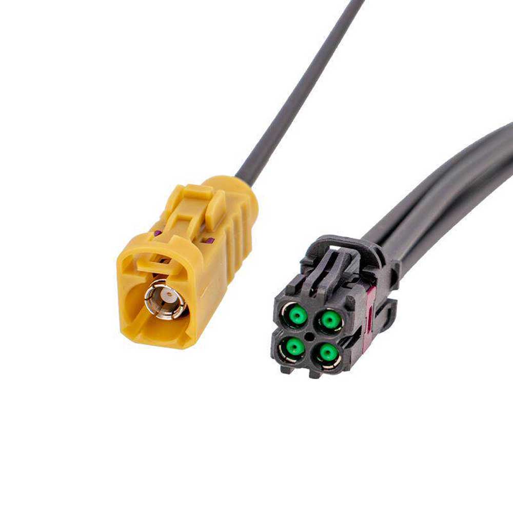 Mini-Fakra迷你4合1线端线束连接器