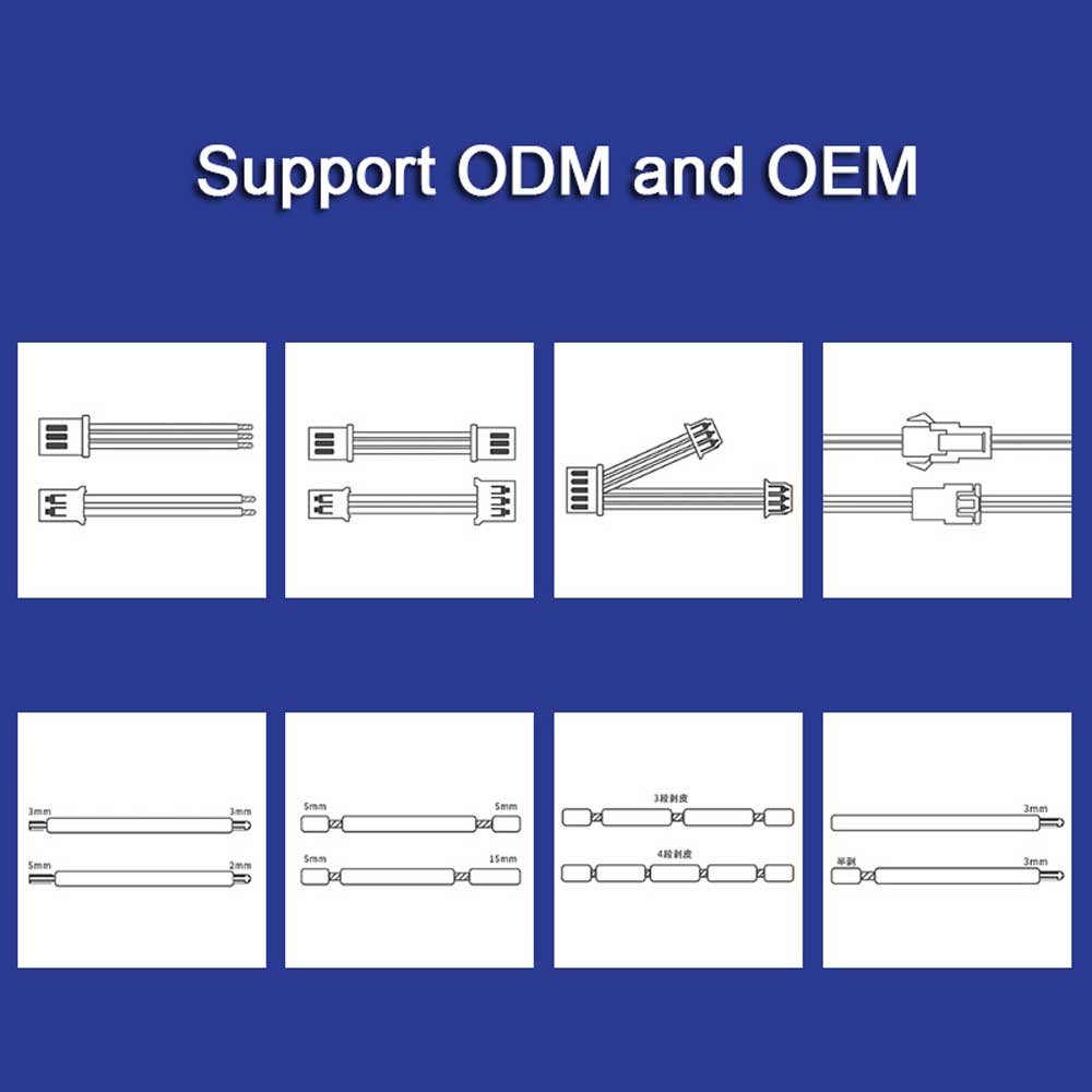 MX2.0 超薄端子线 单头彩色电子线 智能家居锂电池连接线束 2.0mm 间距