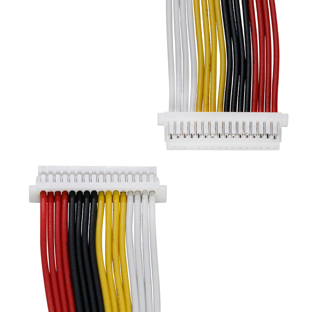 SH1.0 间距端子线特软硅胶线 智能机器人无人机连接线锂电池精密配线