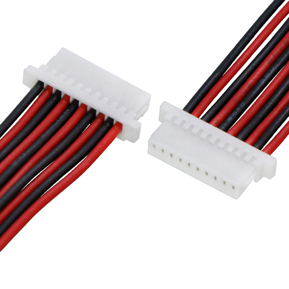 SH1.0-10P 无人机端子线 灯光秀航拍无人机云台图传接收机连接线