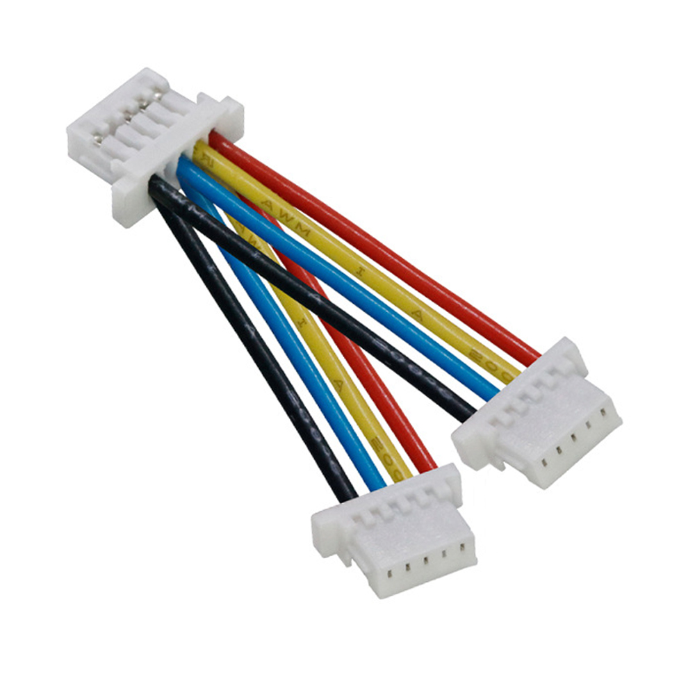 SH1.0mm 间距 5Pin 双头对插线 家用吹风机内部供电 无人机飞控信号线