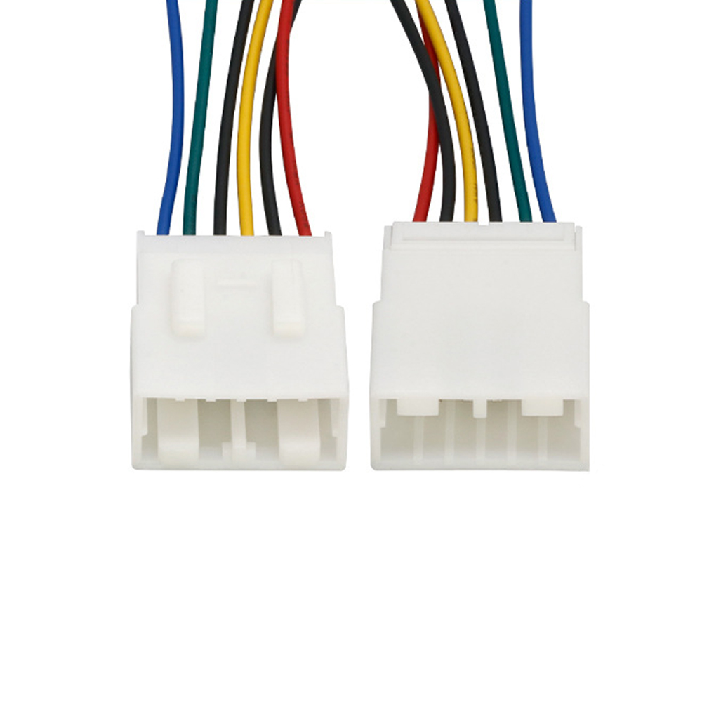 HD063-1.8-11J 汽车端子线 1.8 间距 6P 1007-22AWG 车载电子连接线束