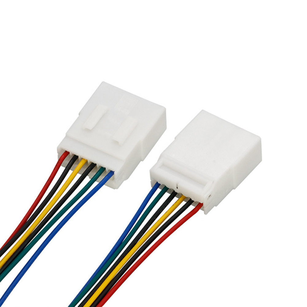 HD063-1.8-11J 汽车端子线 1.8 间距 6P 1007-22AWG 车载电子连接线束