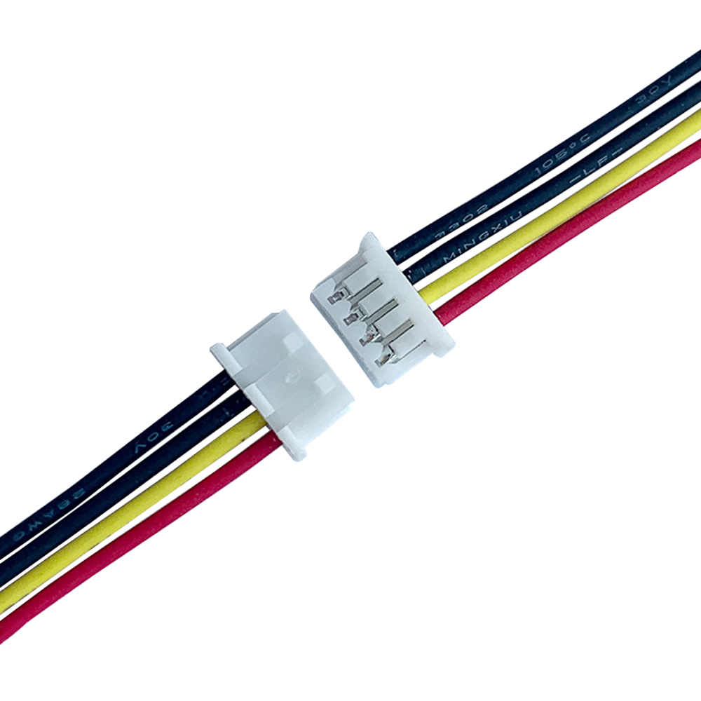 Molex 1.25mm 间距 4P 端子线 510210400 转 510470400 电池电机扬
