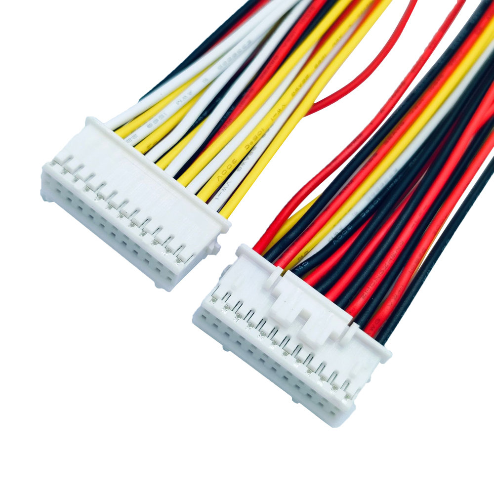 2.0mm 间距 JST PADP 车载端子线 新能源电源信号采集连接线束