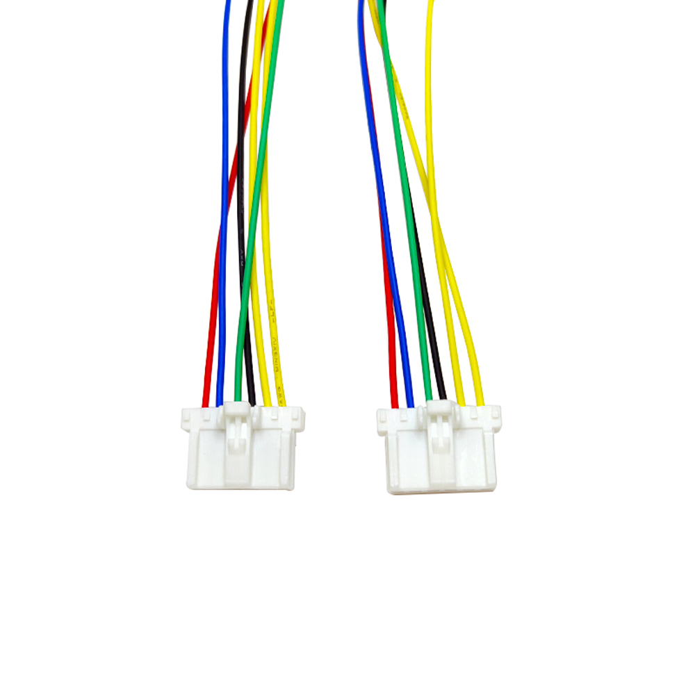 HRS DF1E-6S-2.5C 端子线 2.5 间距 6P 汽车新能源电池连接线