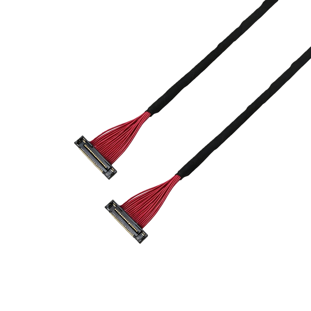 HRS 连接线 DF36-20P-0.4SD 双头 20pin 间距 0.4mm 极细同轴线