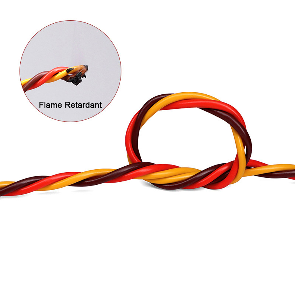Servo Extension Cable Signal Control PVC Twisted Wire 306090 Cores for Drone (4).jpg